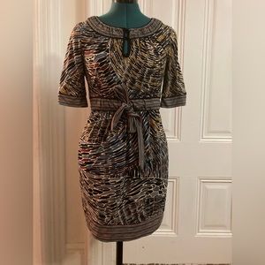 Early 2000s boho BCBG dress in pristine condition Small Petite POCKETS